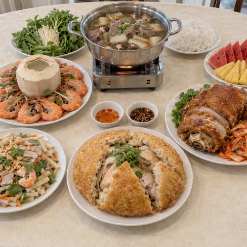 Mâm tròn đầy
